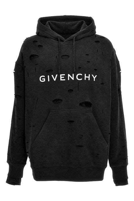 givenchy holes|givenchy hoodie.